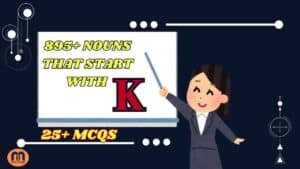 895+ Nouns That Start With K: A Comprehensive Guide