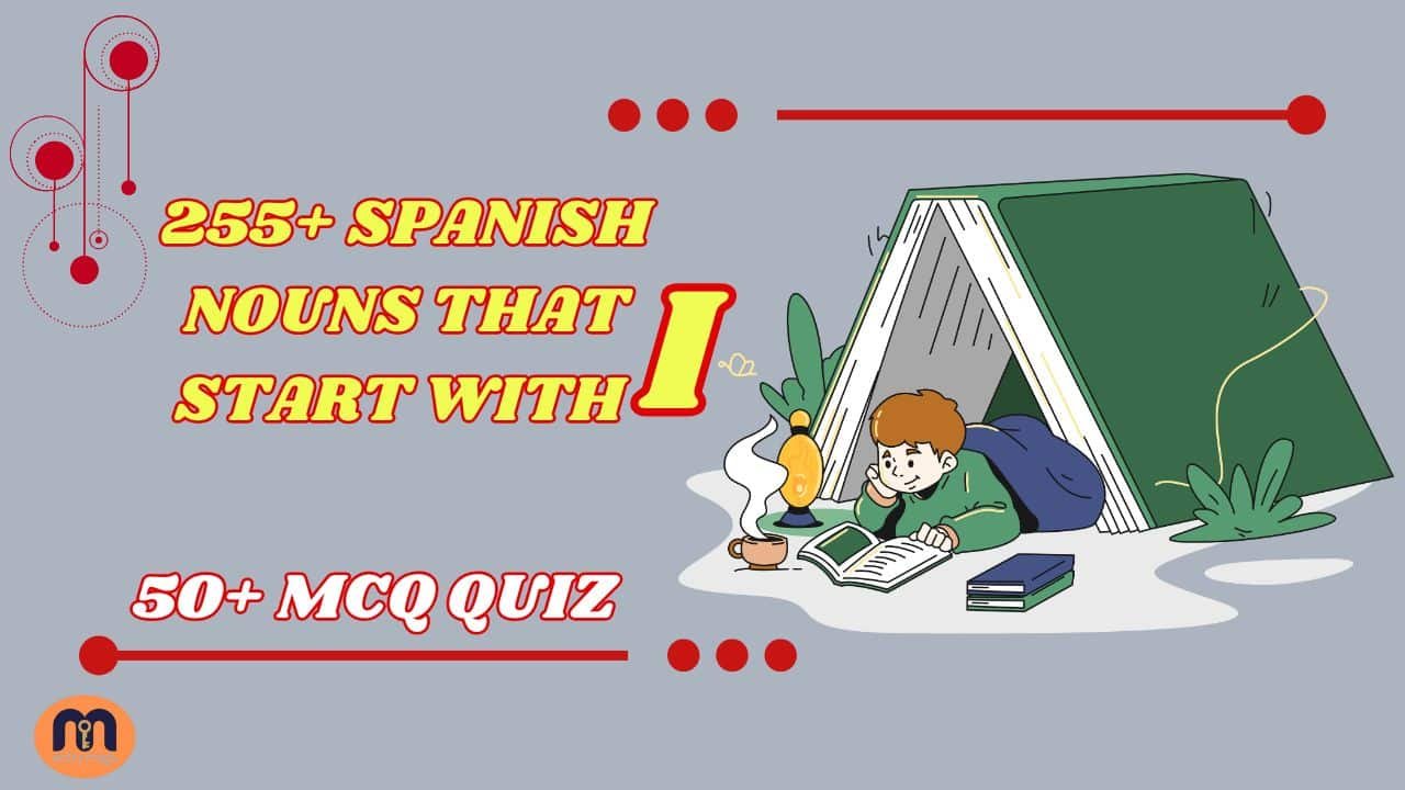 Spanish Nouns That Start with I