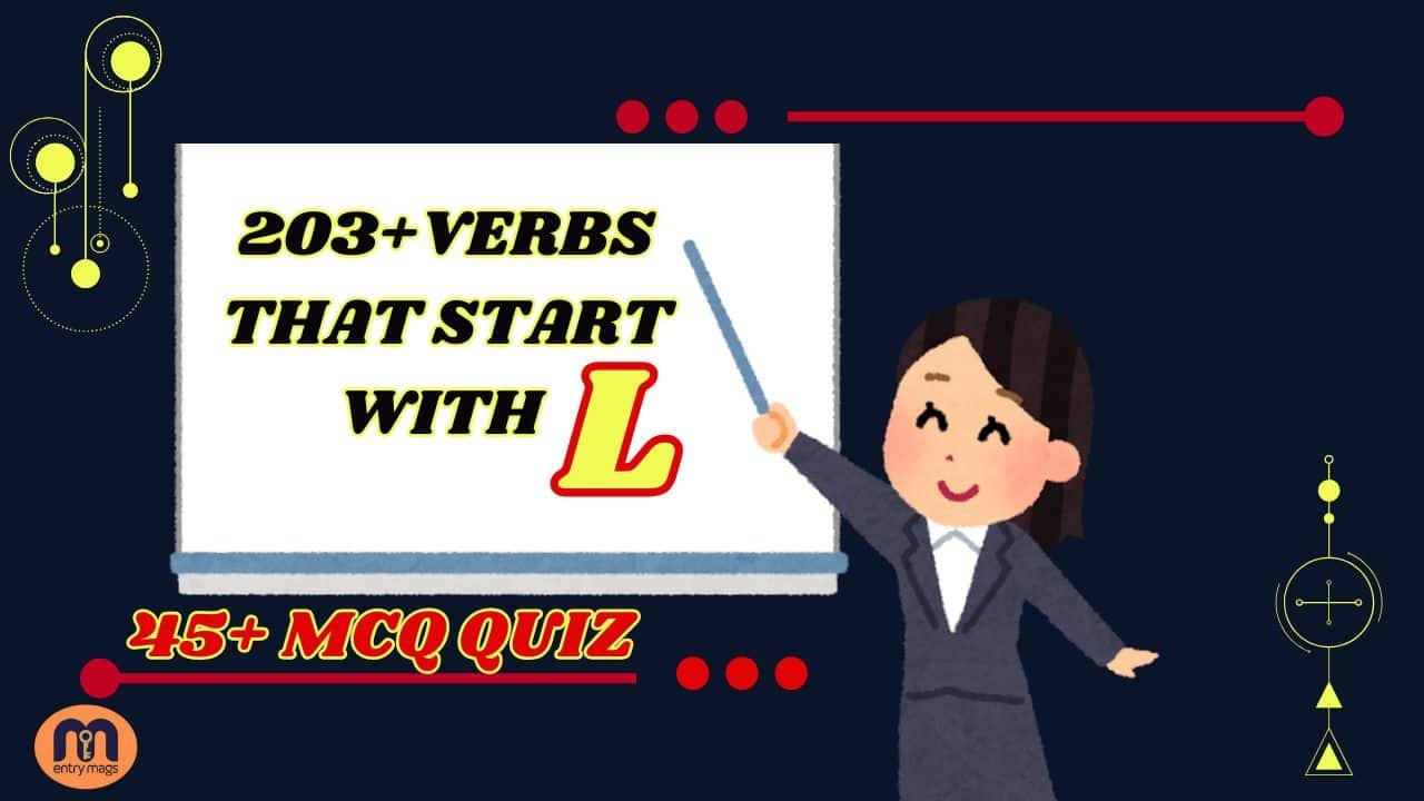 203+ Useful Verbs That Start With L in English